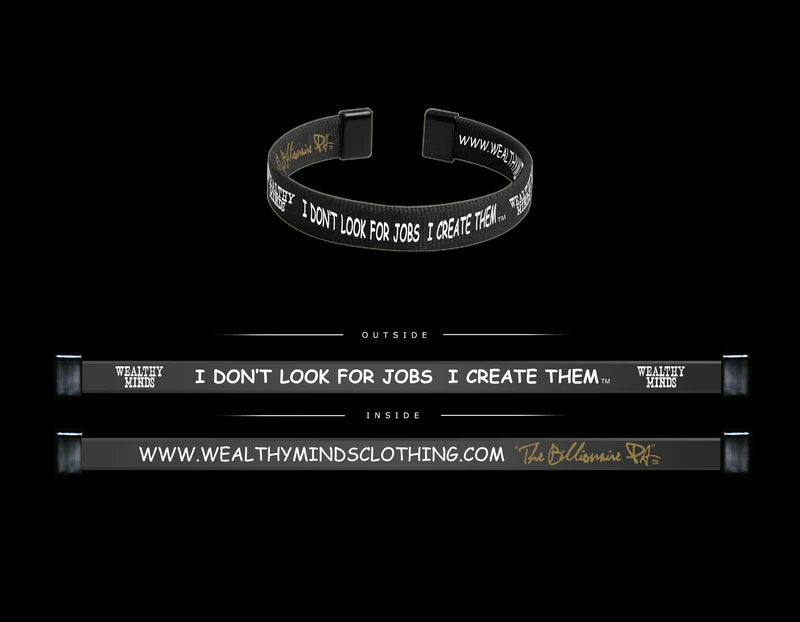 "Create Jobs" Wristband