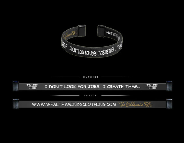 "Create Jobs" Wristband